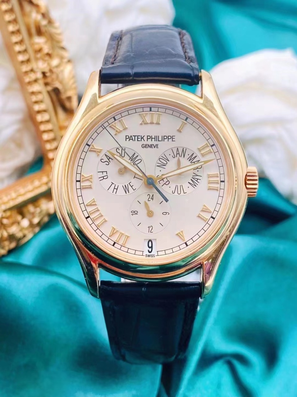 二手95新百达翡丽5035j手表价格,值多少钱?