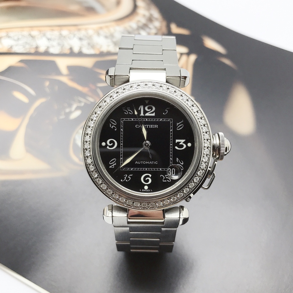 二手95新卡地亚2324手表价格,值多少钱?
