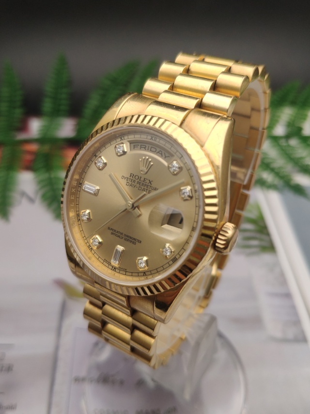 二手90新劳力士118238手表价格,值多少钱?