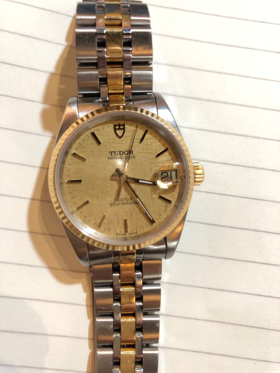 二手95新帝舵72033手表价格,值多少钱?