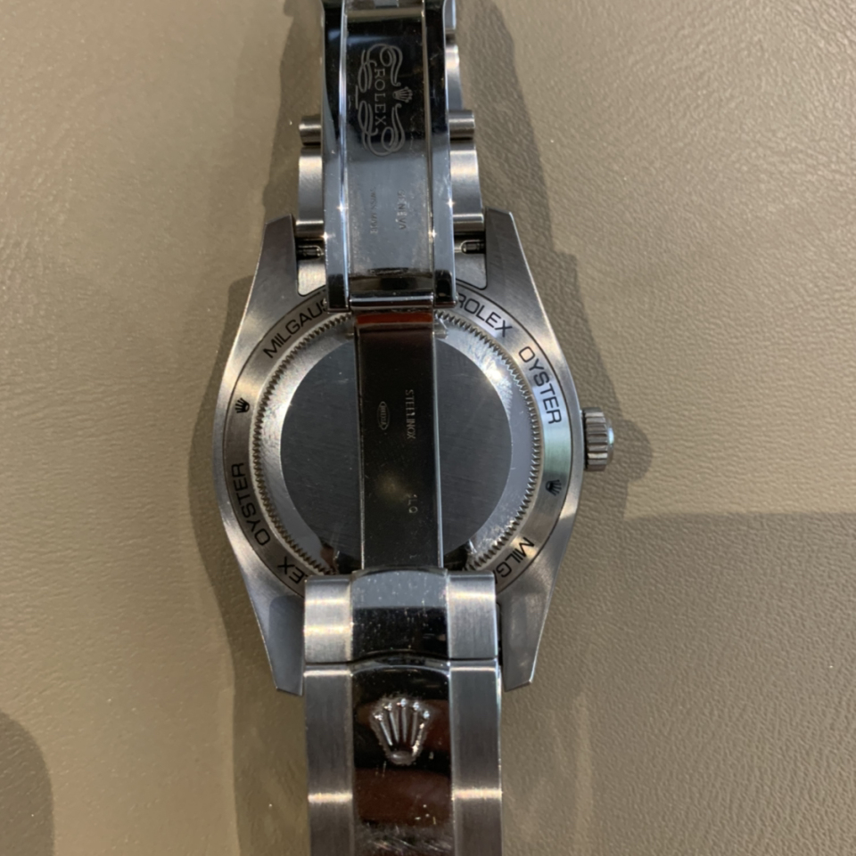 二手95新劳力士116400gv手表价格,值多少钱?