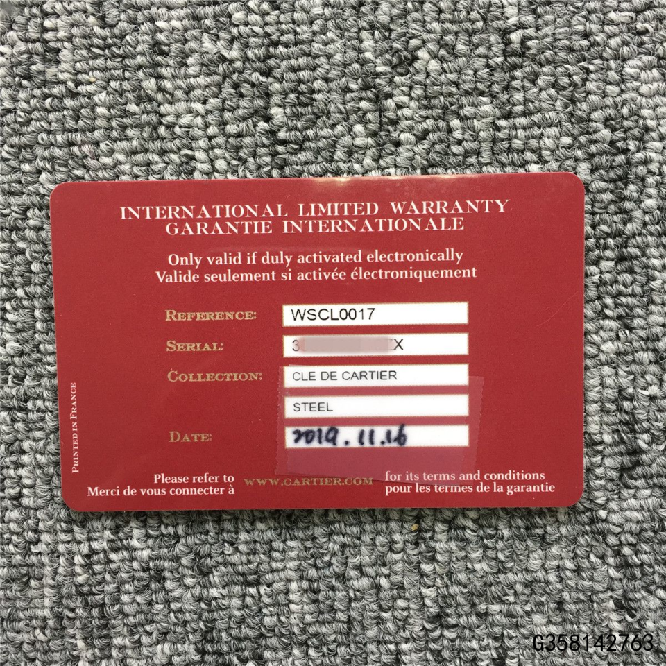 二手90新卡地亚hpi00480手表价格,值多少钱?