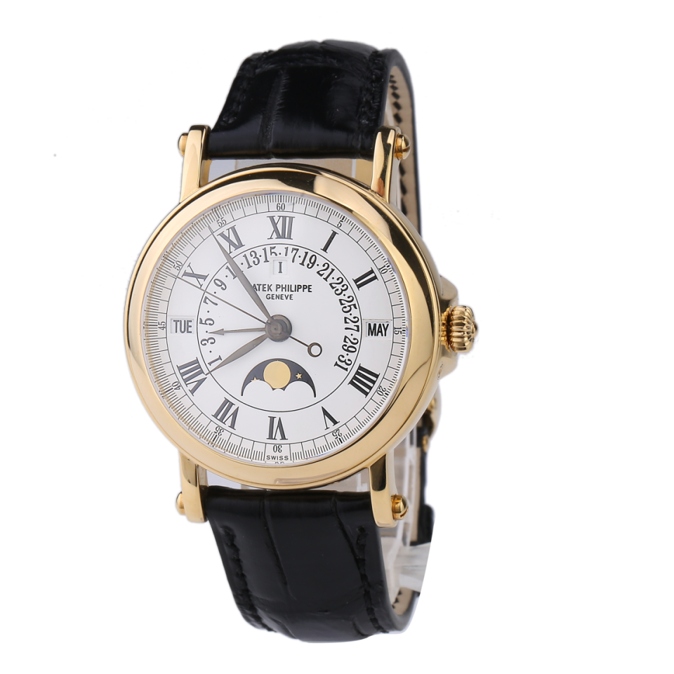 二手95新百达翡丽5059j手表价格,值多少钱?